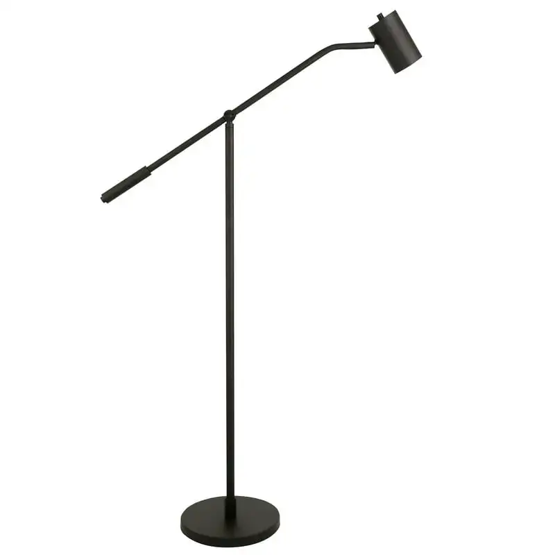 

Modern Metal Pharmacy Floor Lamp with Boom Arm
