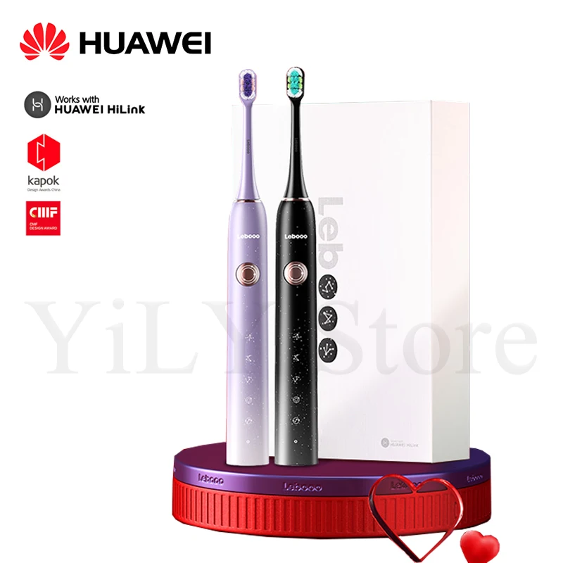 Enlarge Newest Huawei Lebooo Smart Sonic Toothbrush Ultrasonic Brush Travel IPX7 Waterproof USB Charger 4 Modes Boys and Girls Toothbrus