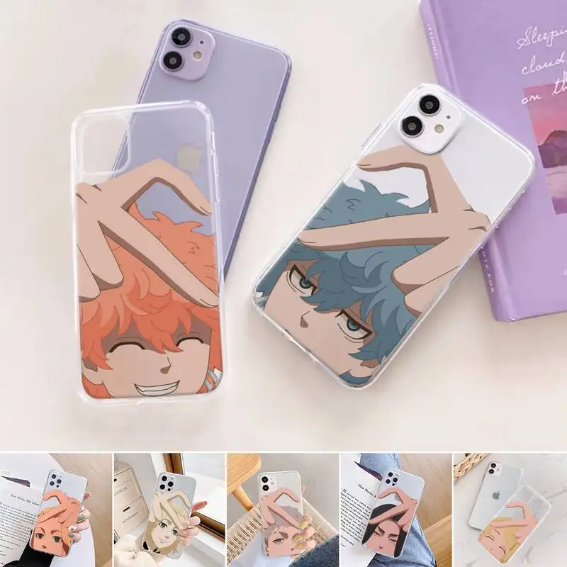 

Tokyo Revengers Phone Case For iphone 13 12 11 Mini X XS XR Pro Max 8 7 6s 6 5 5s 5c SE Plus Transparent Soft