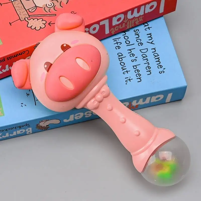 

Children's baby hand bell toys early childhood education for 0-1-year-old children grasp the chewing gum for 3-6 months infant c