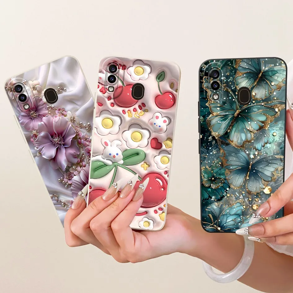Фото Чехол для телефона Samsung Galaxy A20 A20e A20s, SM-A207F A205F A202F, противоударный силиконовый мягкий чехол из ТПУ для Samsung A30 Coque №1