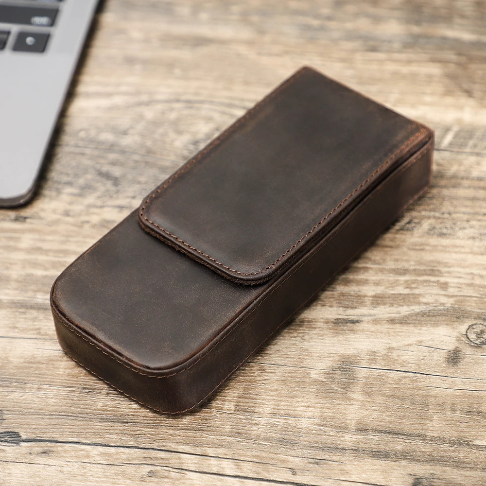 Чехол для ручек из кожи CONTACTS FAMILY