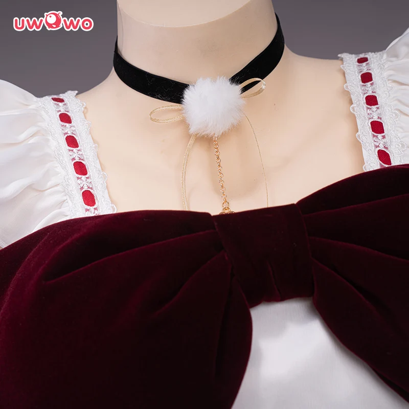 In Stock UWOWO Klee Cosplay Maid Costume Maid Dress Game Genshin Impact Fanart Klee Costume Exclusive Cosplay Costume Klee