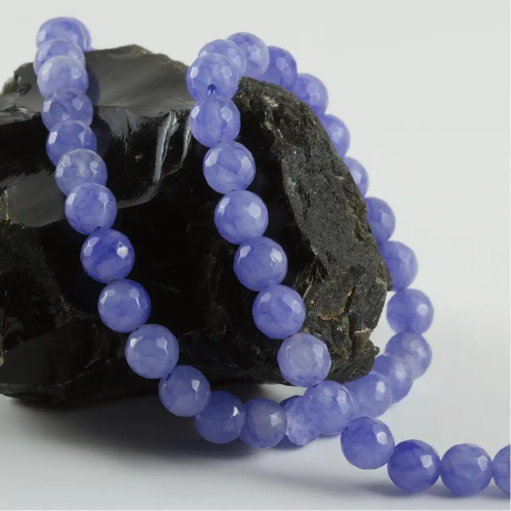 

8 mm Bevel Cut Ceyt Stone Single Colors
