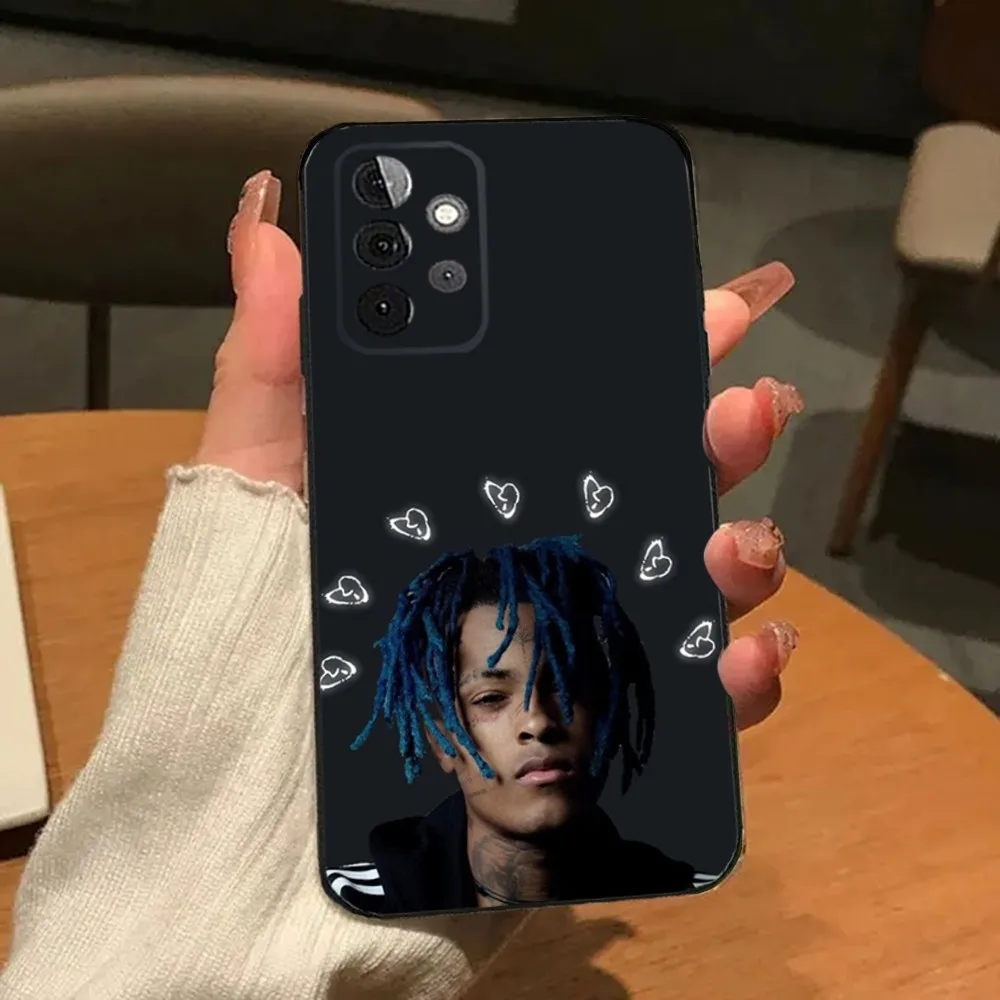 X-XXXTentacions 17 Phone Case For Samsung Galaxy A91 A80 A73 A72 A53 A52 A32 A31 A22 A21s A20 Soft Black Cover