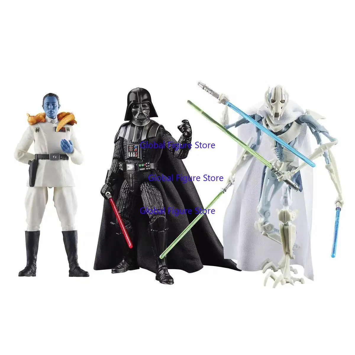 Фото Набор шарнирных фигурок Hasbro Star Wars, 6 дюймов: Дарт Вейдер, маршал Зорв, генерал Гривус №5