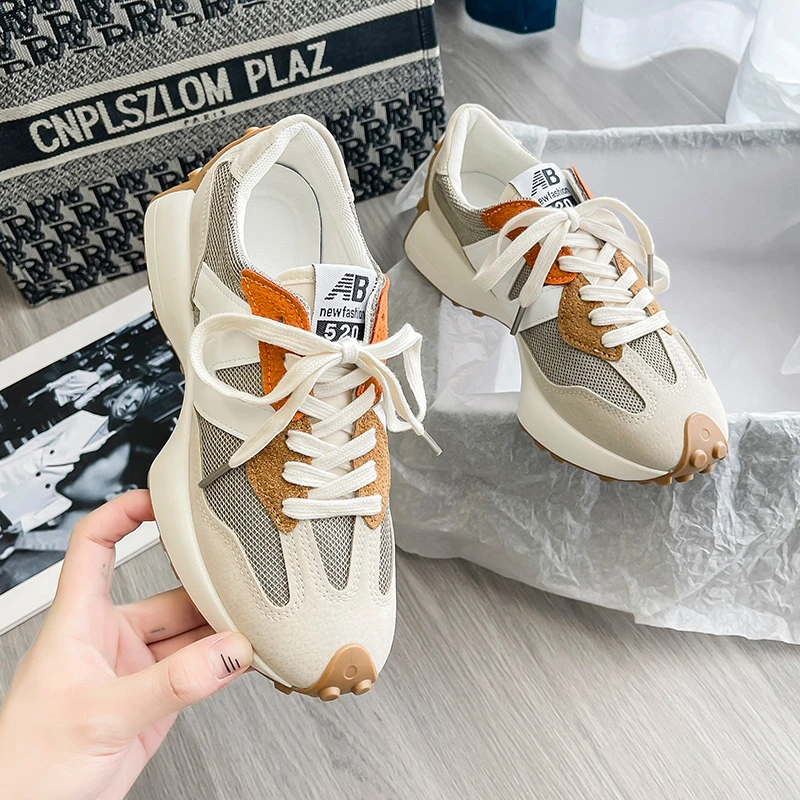 Gump Shoes Small Waist Forrest Daddy Shoes Women's Sneakers 2022 Hot Sale Breathable Mesh Fitness Running Casual Sports Shoes
