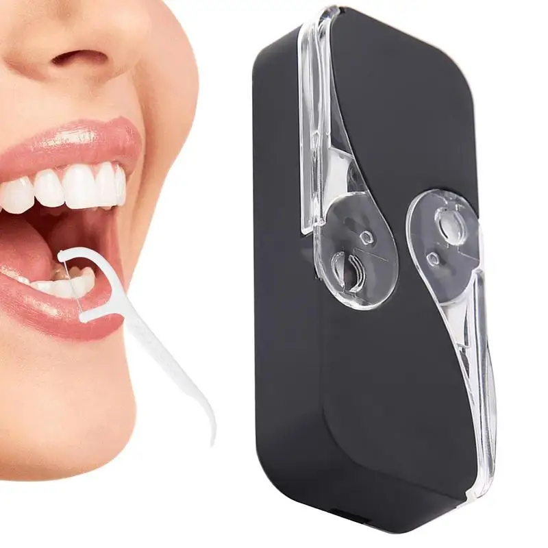 

Дорожный диспенсер для зубной нити, гигиенический мини-прибор для защиты зубов, чехол для зубной нити, средство для чистки зубов