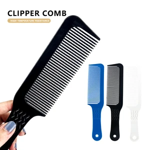 Парикмахерская 3D Расческа Для волнистых зубов машинка для стрижки волос Расческа с противоскользящей ручкой для мужчин Профессиональный салонный инструмент