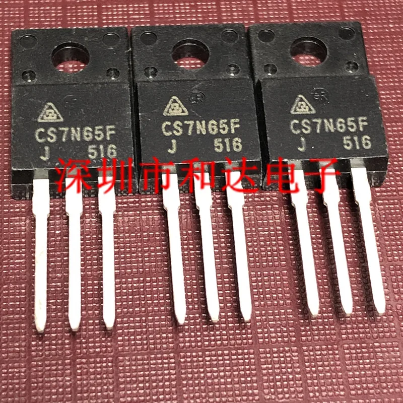 10шт CS7N65F F 650В 7А