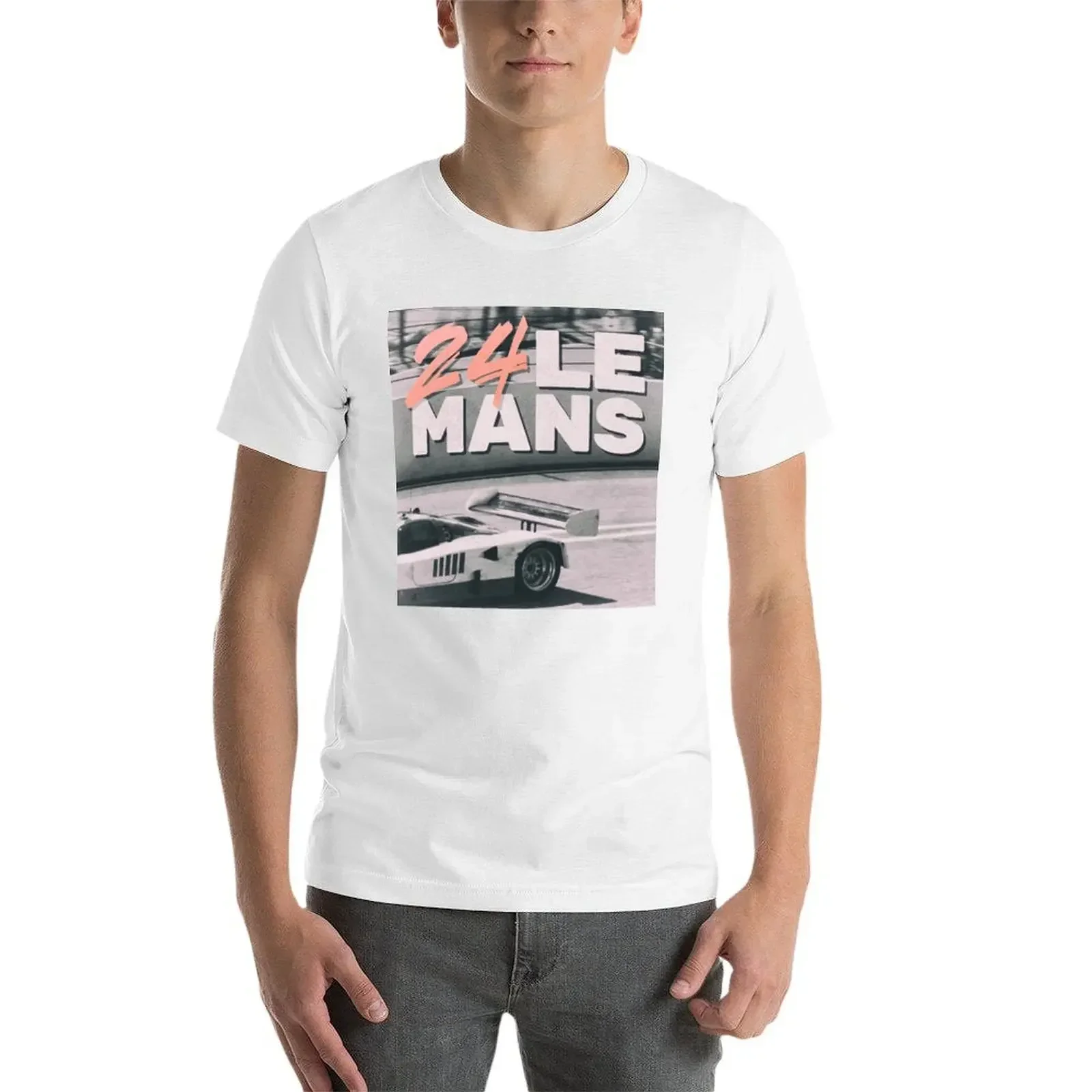 24lemans - футболка Living Coral Grunge незаменимая с короткими рукавами синие футболки из