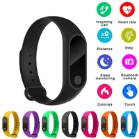 m2 smart band watch wristband health monitor pedometer sports bracelet smart bracelet fitness activity for men women kids