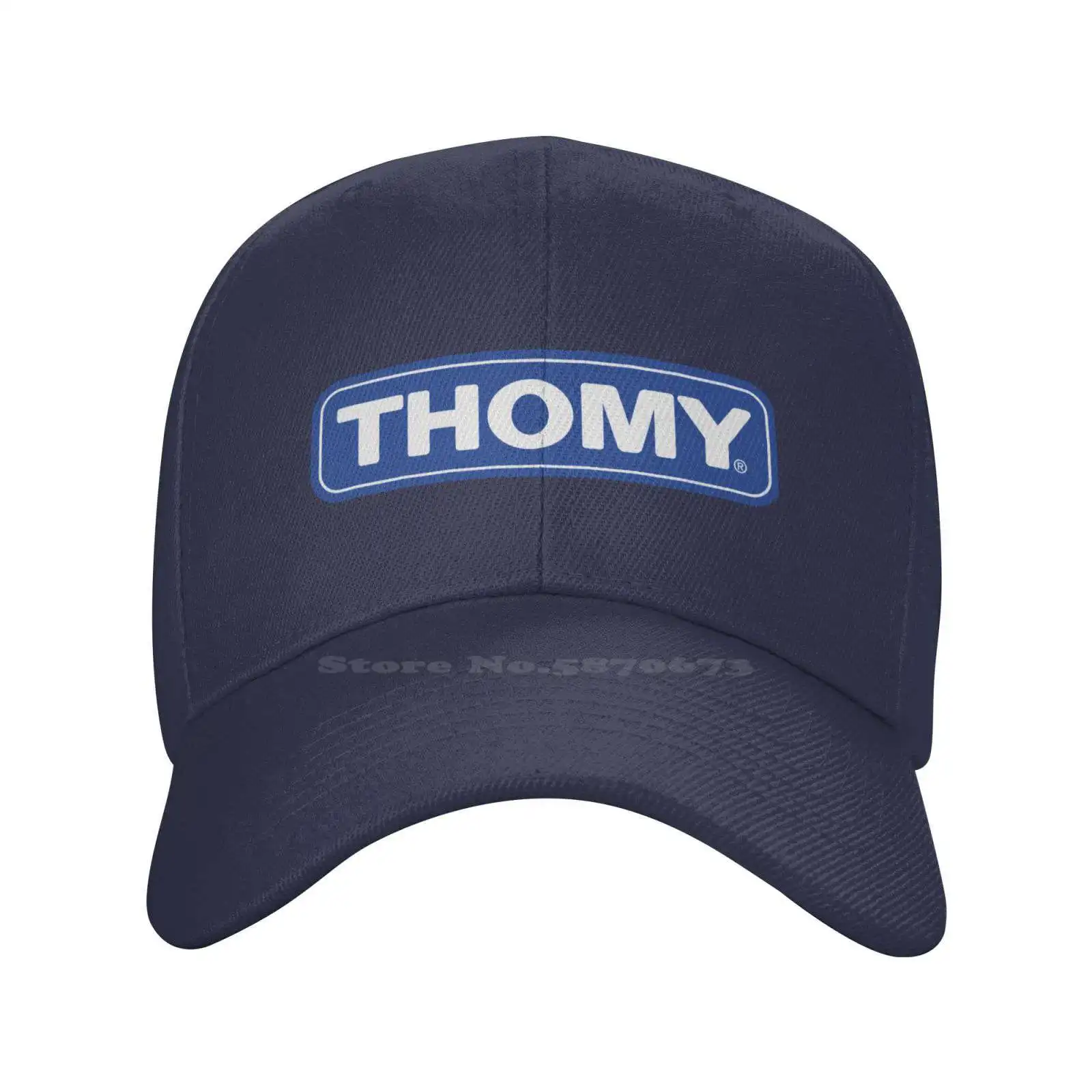 

Модная качественная джинсовая бейсболка с логотипом Thomy