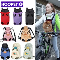 hoopet carrier for dogs pet dog carrier backpack mesh outdoor travel products breathable shoulder handle bags for small dog cats