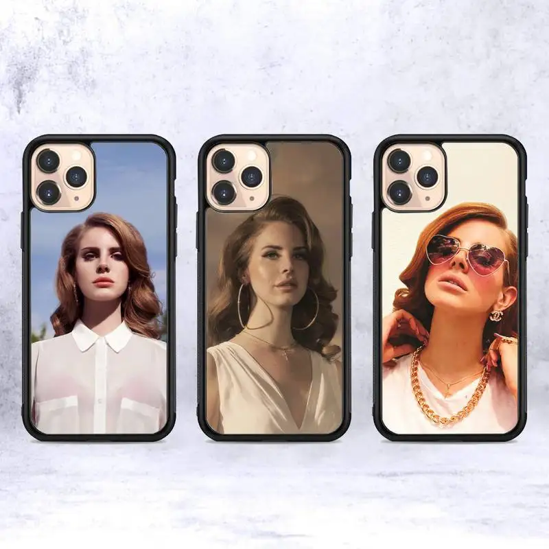 Lana Del Rey Lust for Life Phone Case Silicone PC+TPU Case for iPhone 11 12 13 Pro Max 8 7 6 Plus X SE XR Hard Fundas