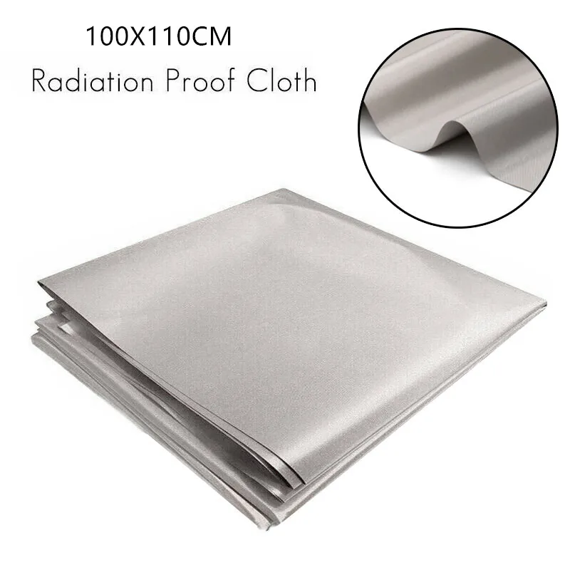 

1M EMF Protection Fabric Anti Radiation Blocking RFID Signal Wifi EMI LF RF High-Shielding Conductive Fabric Cloth For Lining