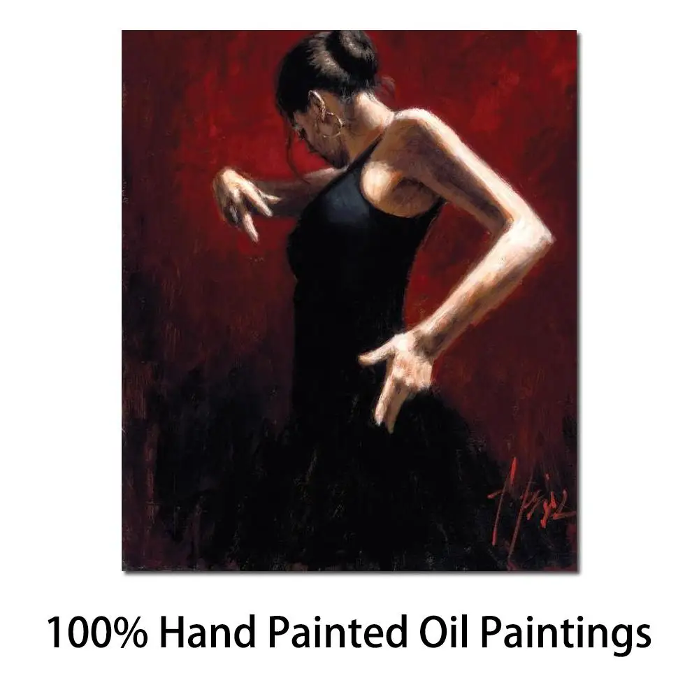 

Настенные картины для гостиной, поп-арт, фламинго, танцы, высокое качество, красота, женщина, картина маслом, ручная роспись