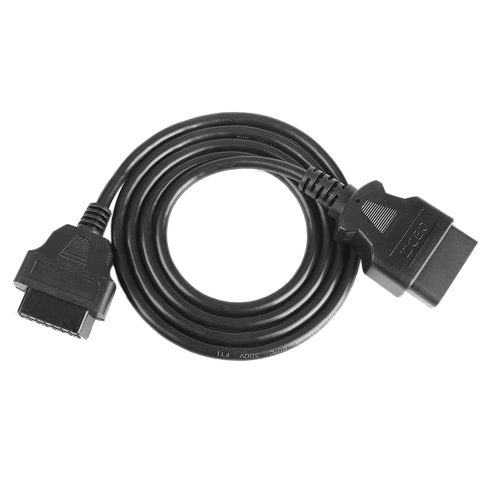 

Автомобильный 16-контактный OBD 2 II 5 м Удлинительный шнур штекер-гнездо OBD Удлинительный шнур EML 327 адаптер диагностический инструмент