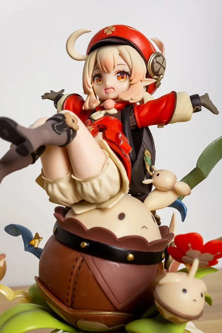 Genshin Impact Klee Hibana Knight Аниме Фигурка 1/7 Масштаб Paimon Коллекция Модель Куклы Игрушки