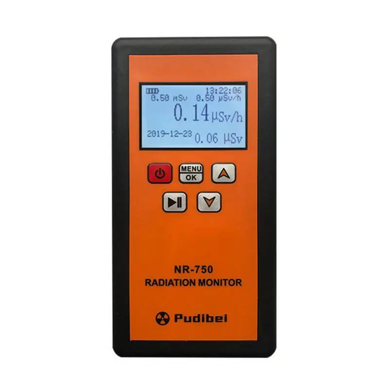 

Nuclear Radiation Detector Counter Dosage Alarm Device Dosimeter Monitor X Beta Gamma Ray Data Tester High Accuracy Marble