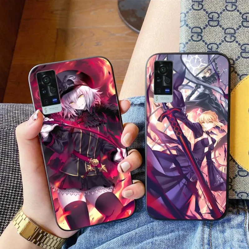 Чехол для телефона из серии Fate Girl чехол аниме VIVO Y95 Y93 Y31 Y20 V19 V17 V15 Pro X60 NEX - купить по