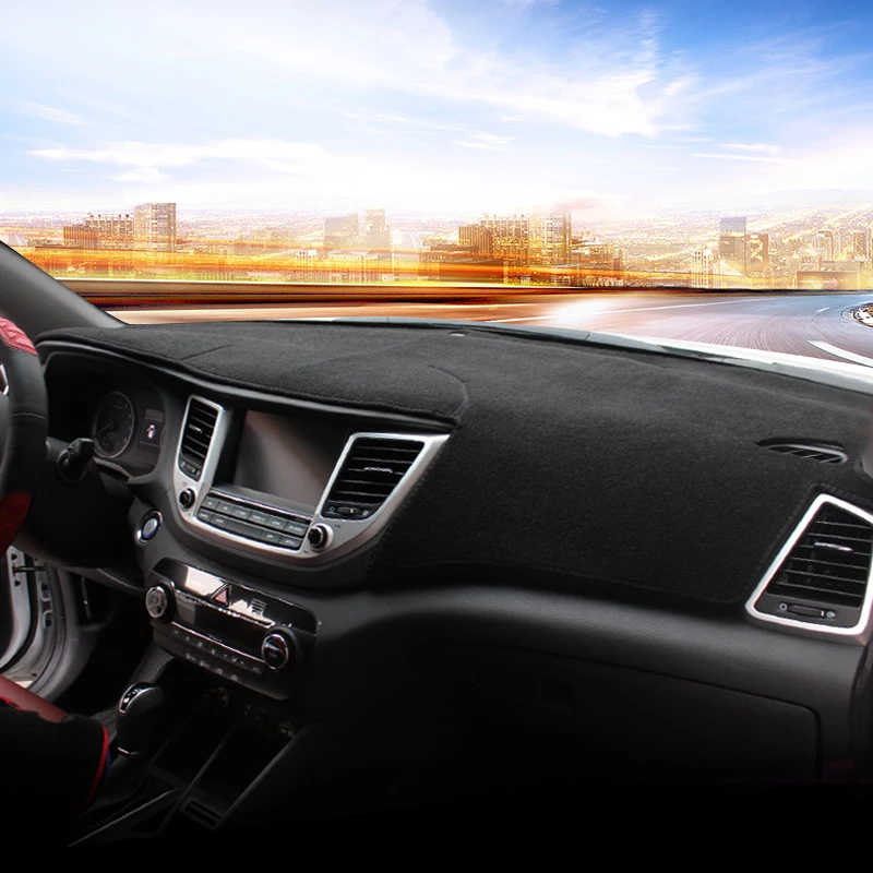 Крышка приборной панели автомобиля Избегайте света Pad Приборная панель Коврики