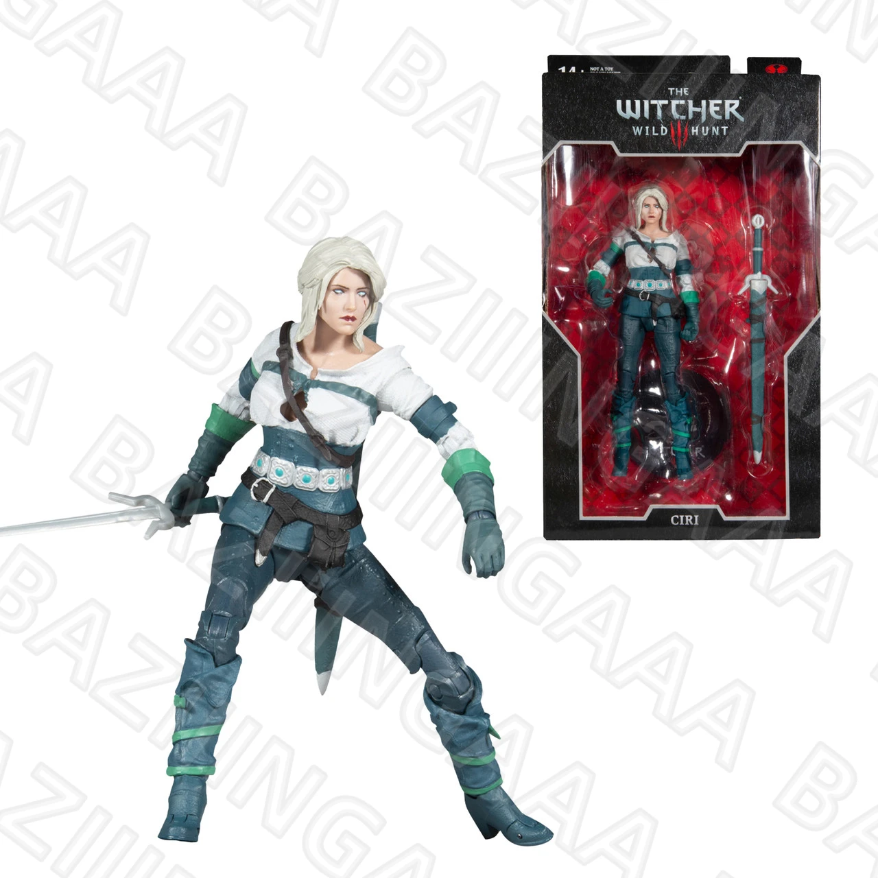 

DC McFarlane Ciri in Elder Blood (The Witchers 3: Wild Hunt) 7" Figure