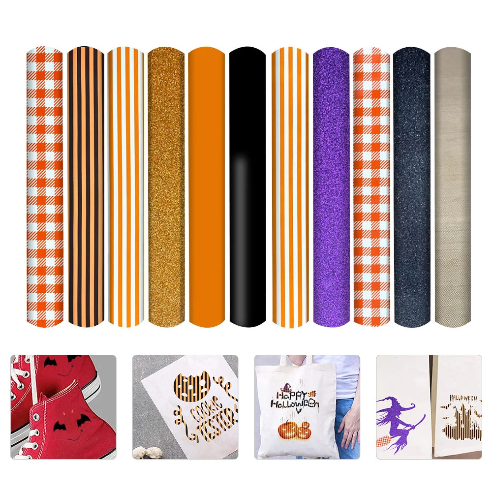 

11 Sheets of Lettering Film Garment Printing Heat Transfer Films