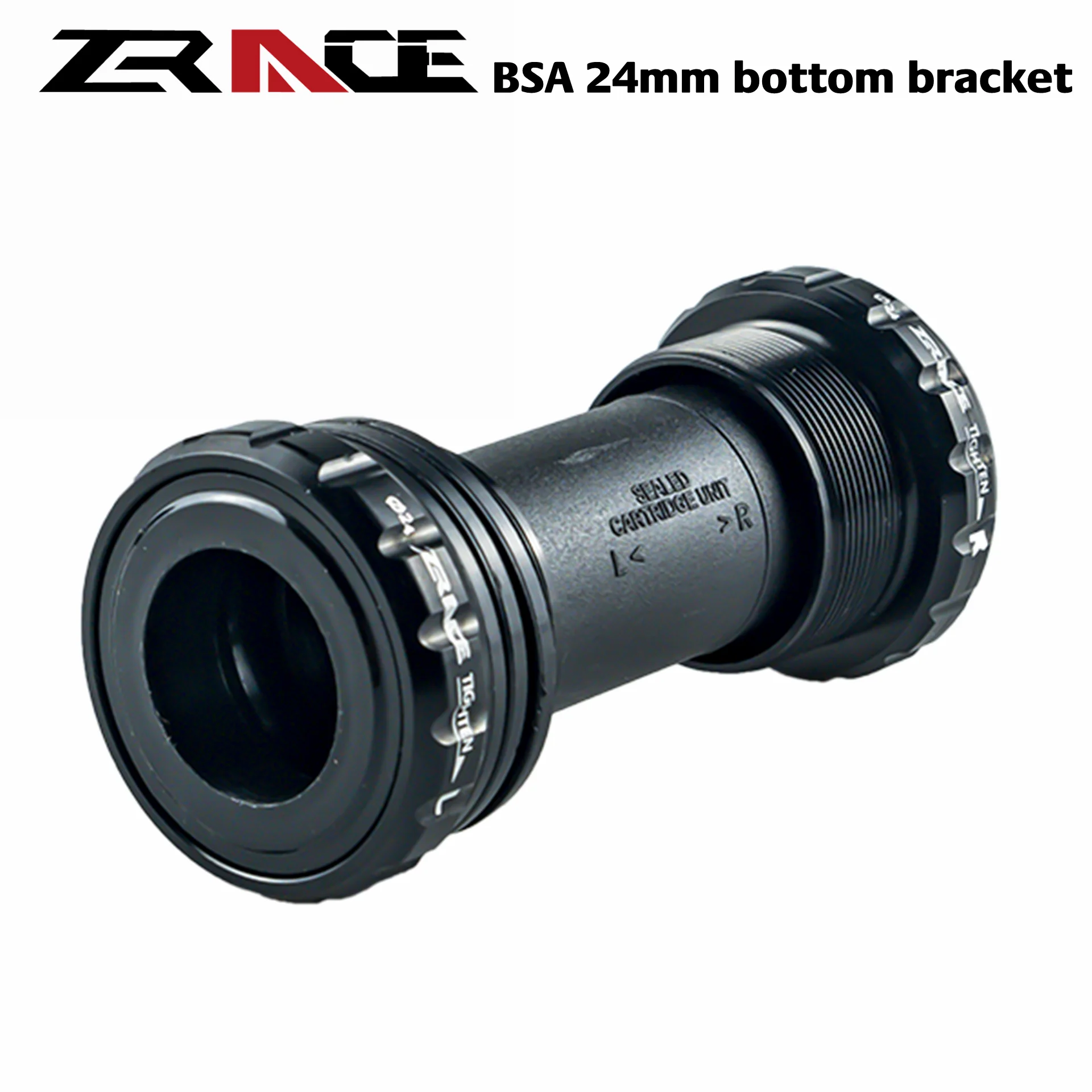 

ZRACE BSA 24mm Bottom Bracket For BB51 / BB52 / BB70 Aluminum CNC Central Axis Bicycle Accessories