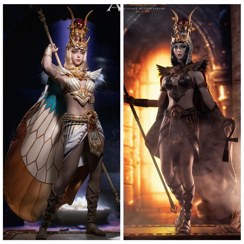 1/6 масштаб бесшовное тело фигурку куклы Асет богиня волшебства женщина-воин 12