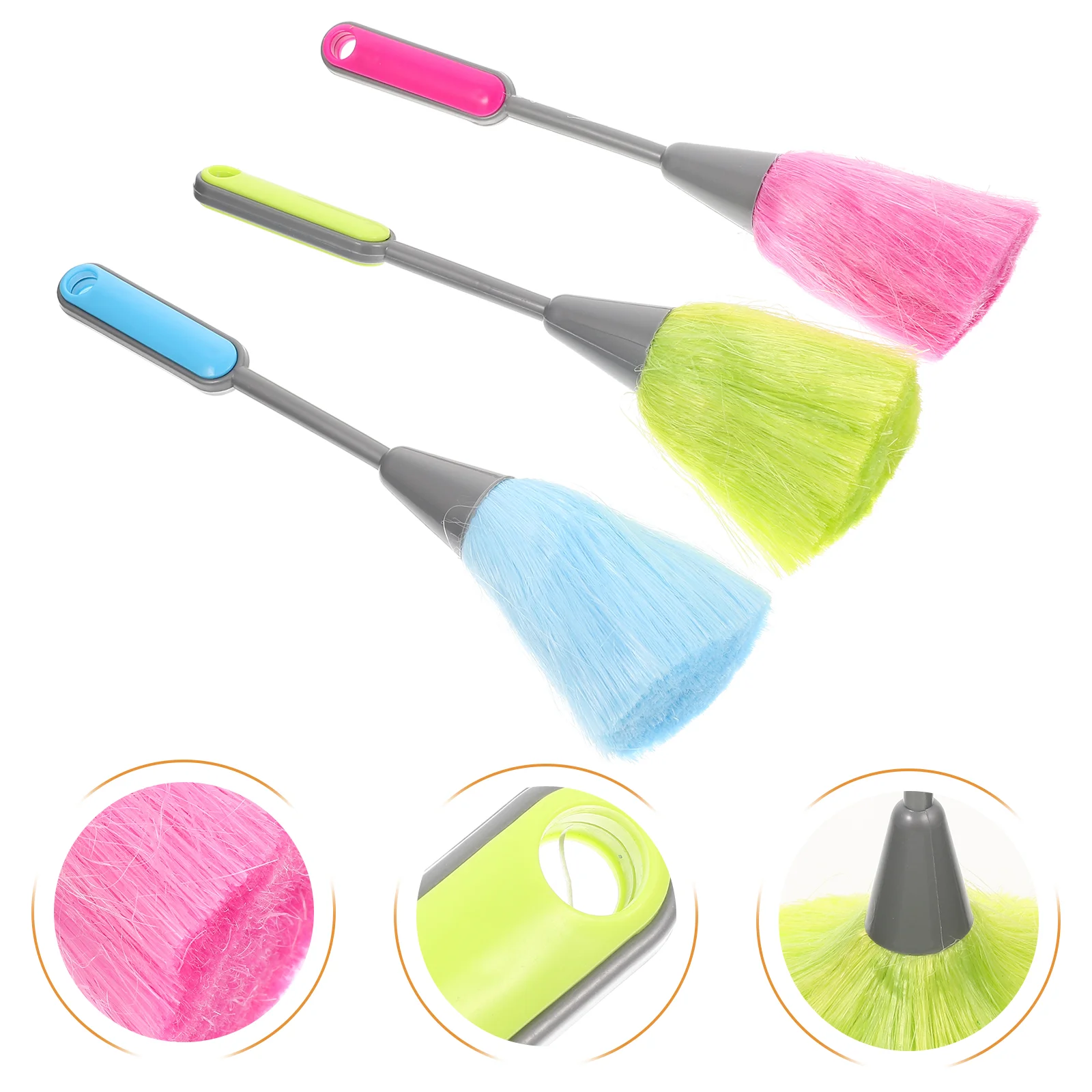 

3 Pcs Multifunction Keyboard Cleaning Brush Screen Cleaner Laptop Plastic Groove
