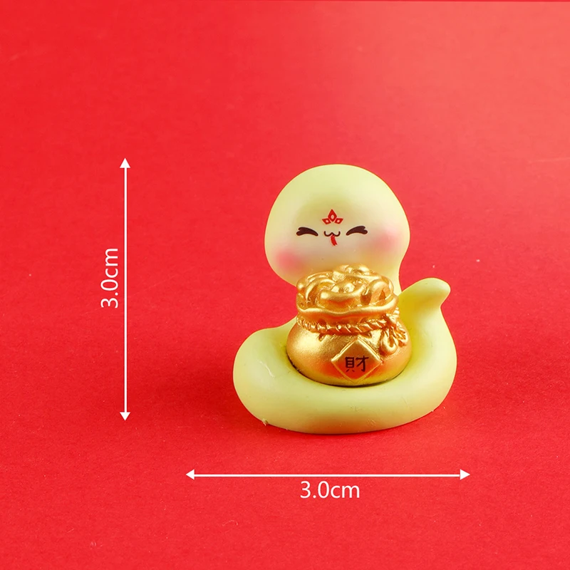 

Микропейзажная статуэтка змеи из канифоли