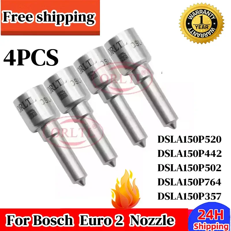 

4 шт. новый DSLA150P764 DSLA150P357 DSLA150P520 DSLA150P442 дизельный DSLA150P502 для форсунки Common Rail BOSCH