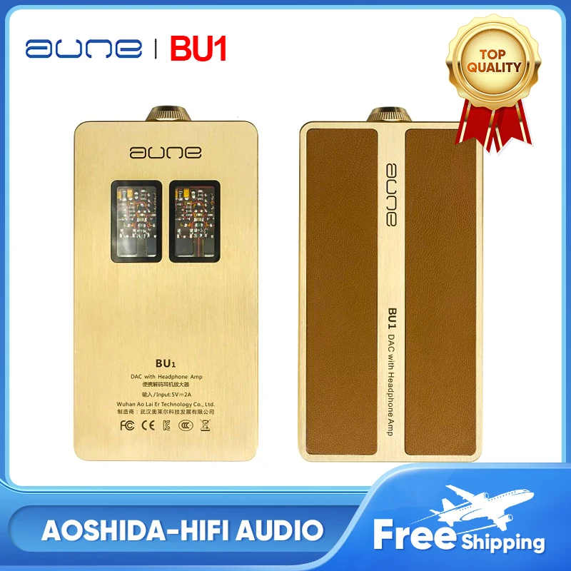 Портативный ЦАП-усилитель для наушников AUNE BU1 32 бит/768k DSD512