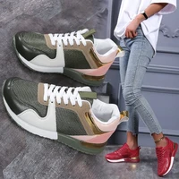 2022 new ladies casual shoes heightening sports wedge shoes air cushion comfort sneakers zapatos de mujer womens shoes