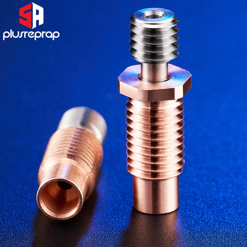 3D Printer NF V6-Zone Heat Break Copper & Aerospace Materials Throat For 1.75mm Nozzle V6 HOTEND Heater Block 3D Printer NF V6-Zone Heat Break Copper & Aerospace Materials Throat For 1.75mm Nozzle V6 HOTEND Heater Block
