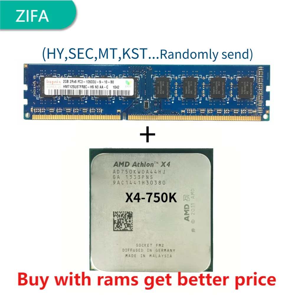 

Двухъядерный процессор DDR3 2G 1333 МГц с Athlon X4 750K 3,4 ГГц AD750KWOA44HJ разъем FM2 +