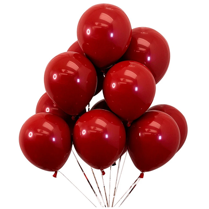 

50pcs Metallic Gold Red Ballon Balloon arch kit Wedding Happy Birthday Latex Balloons Metal Chrome Balloon Air Helium Baloon