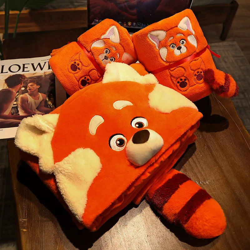 

Red Panda Blanket Cute Cartoon Plush Blanket Warm Plush Cozy Home Throw Blanket for Bed Sofa Couch Lightweight Gift for Children