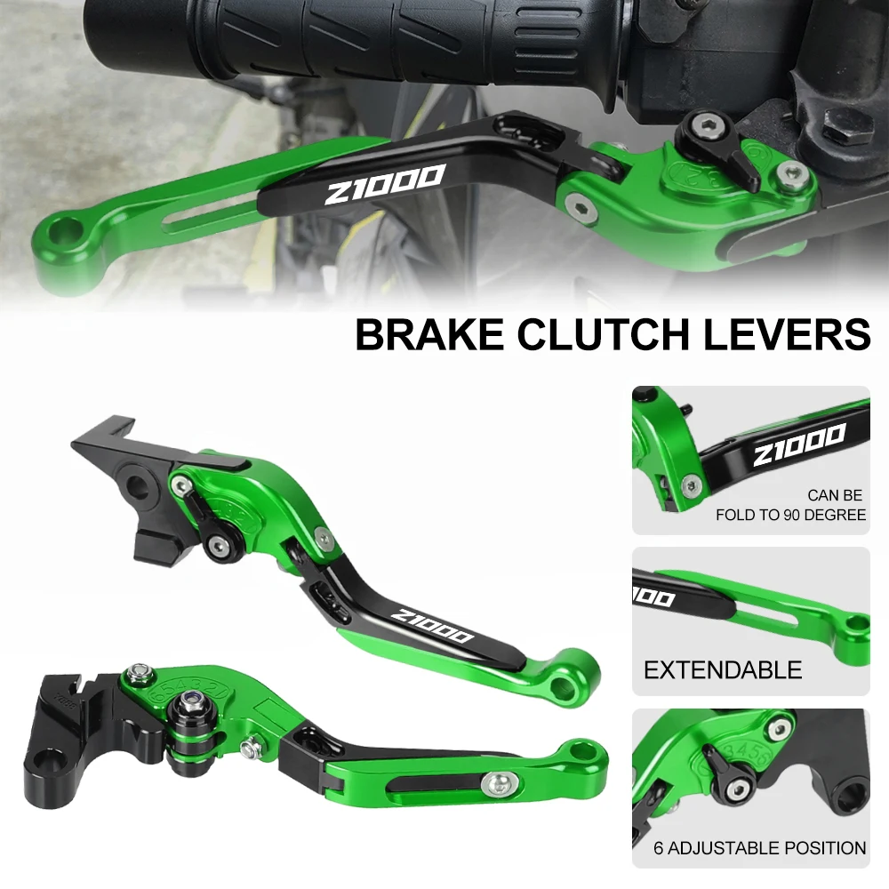 

Motorcycle Adjustable Folding Brakes Clutch Levers For Kawasaki Z1000 Z 1000 2007 2008 2009 2010 2011 2012 2013 2014 2015 2016