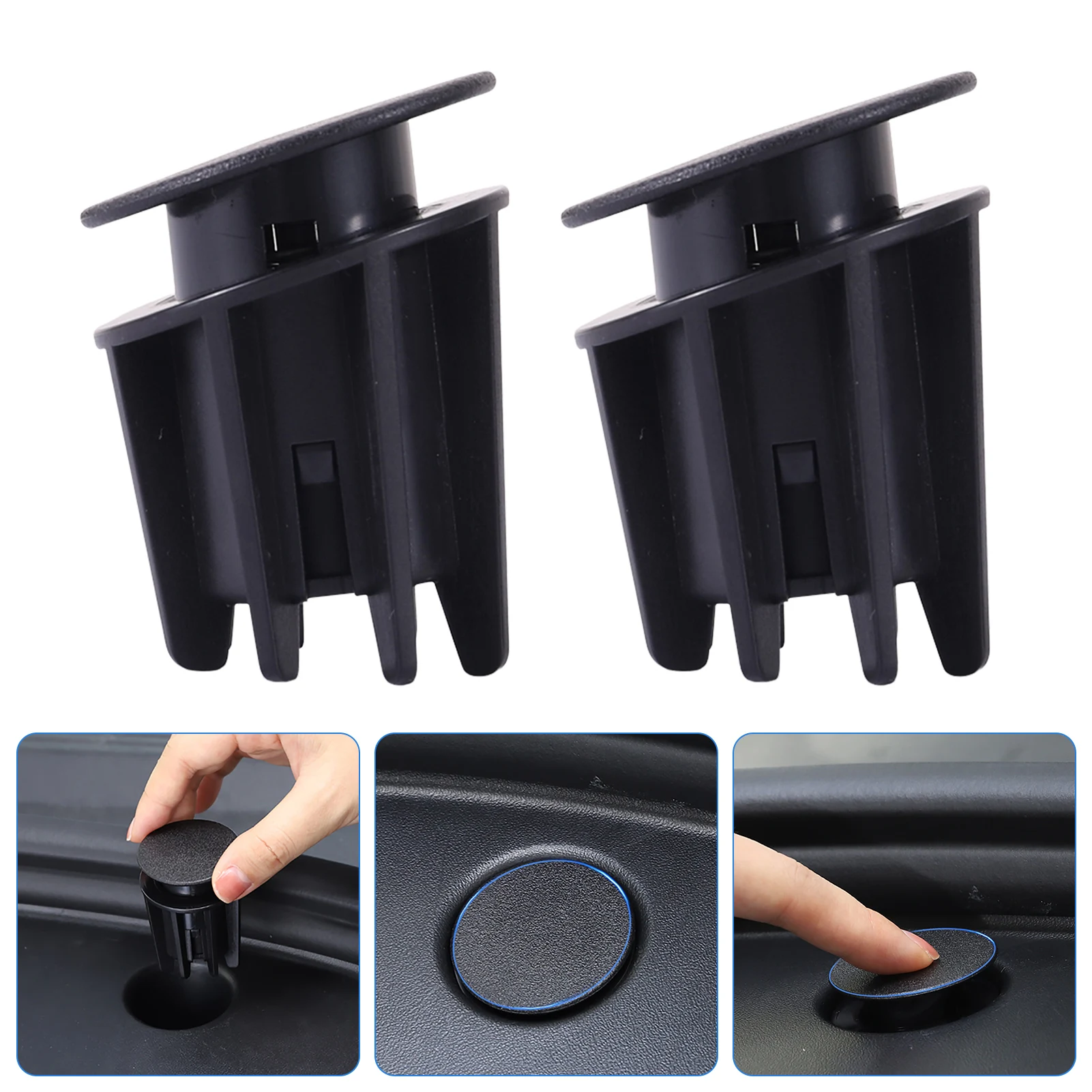 

2pcs Model3 Car Front Trunk Hook Grocery Bag Hanger Hook Organizer Frunk Bolt Cover Hook For T Esla Model 3 2021 Car Accessories