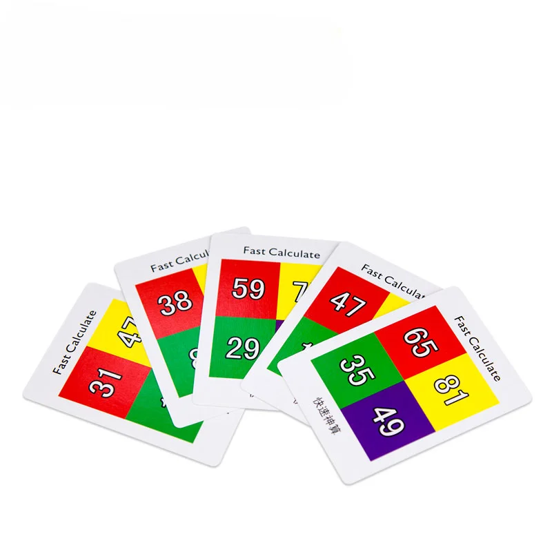 

Fast Calculate Magic Set - Close Up Trick Brinquedos Magie Poke Card