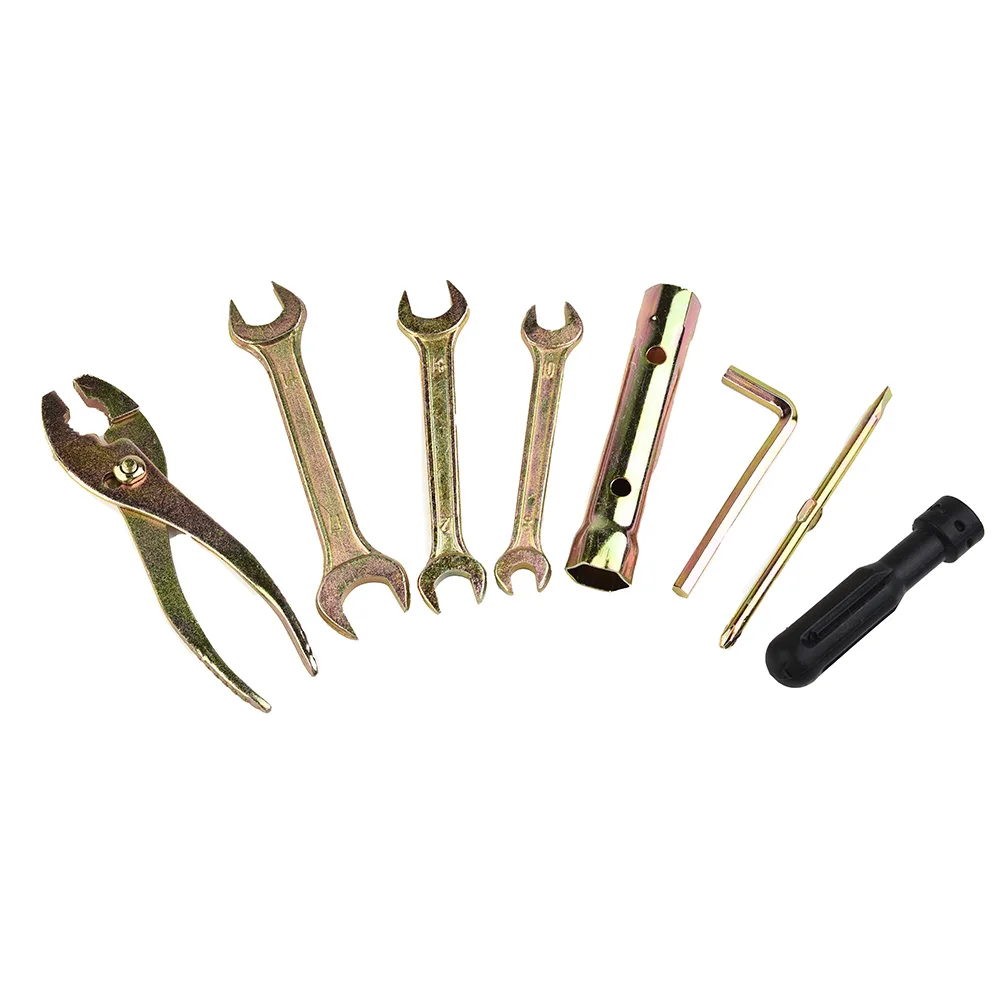 

7PCS Universal Motorcycle Durable Tool Kit For Honda For Kawasaki For Suzuki Replace Spark Plug Socket Screwdriver Wrench