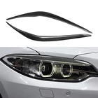 Пара автомобильных фар из углеродного волокна, наклейка на веко для бровей для BMW F87 M2 F22 F23 220i 228i M235i M240i M Sport Coupe 2014-2019