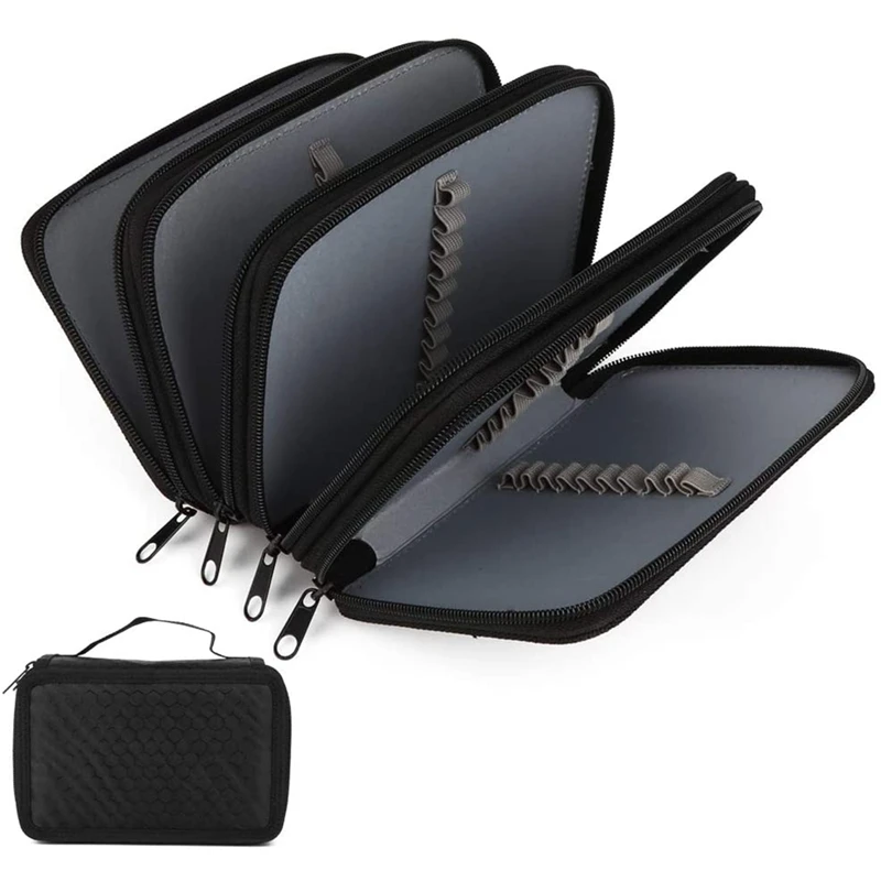Case Boy, 72 Slots Pencil Case Large Capacity Student Statio
