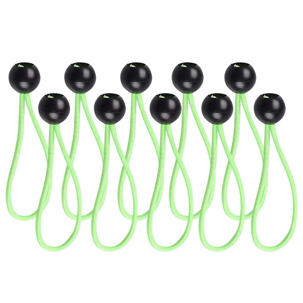 10 шт. навес шаровая Головка банджи шнуры сверхмощный брезент эластичный ремешок
