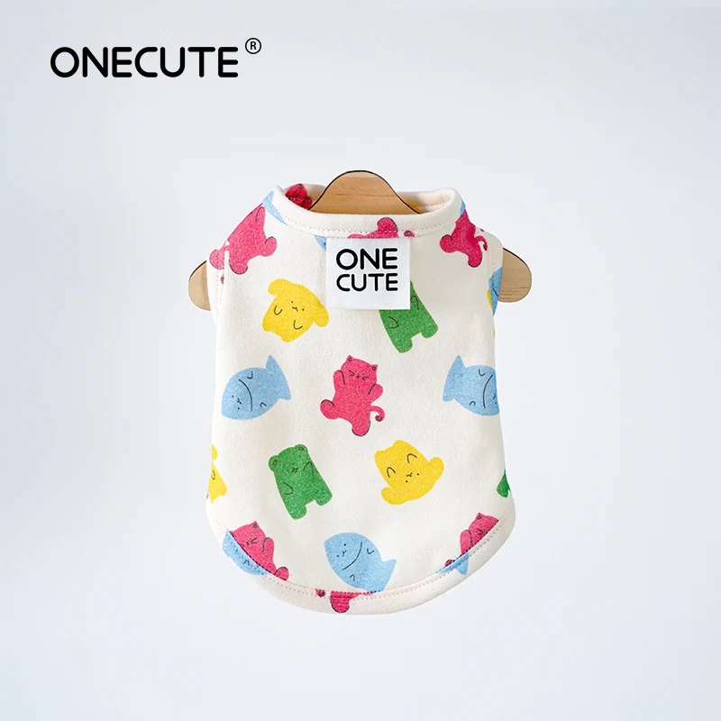 

Autumn summer Pet clothing summer thin Teddy bixiong Bomei Chenery small puppy short pet sling pet vest