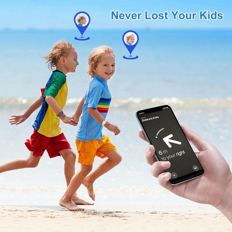 Силиконовый ремешок для Apple Airtags 4 шт