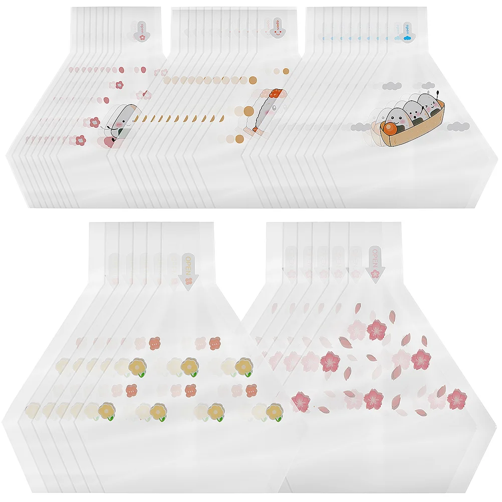150 шт. декоративные пакеты для упаковки рисовых шариков