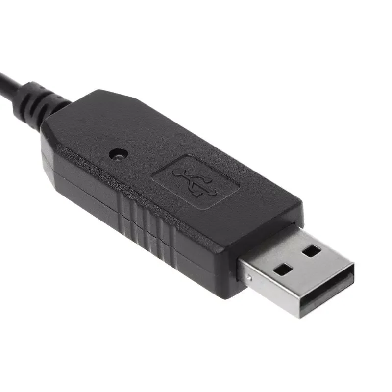 LX9A USB Charger Cable with Indicator Light for High Capacity UV-5R Extend Battery BF-UVB3 Plus Batetery Ham Walkie